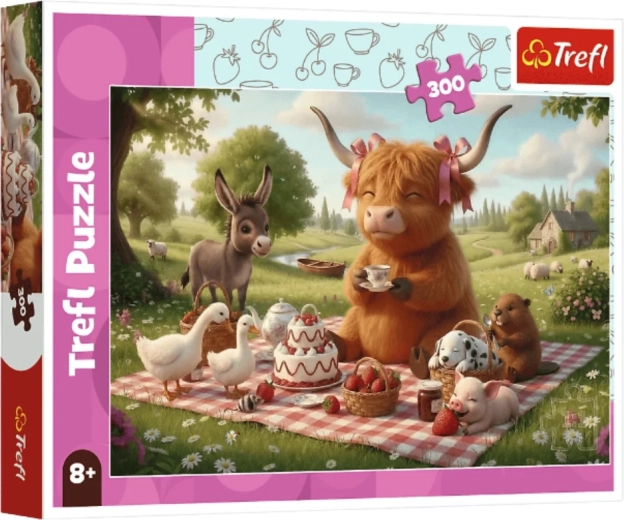 Пъзел 300 части – Сладък пикник TREFL