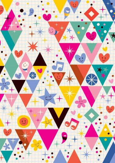 Yazz puzzle fun triangles 1000 pieces
