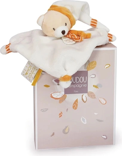 Doudou плюшен гушкащ приятел меченце 20 см