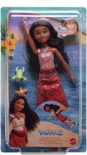 Disney Vaiana 2 – плуваща кукла със смяна на цвета