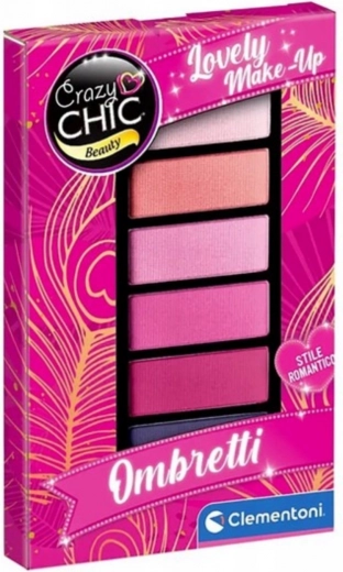 Clementoni Crazy Chic Pink Power eyeshadow palette