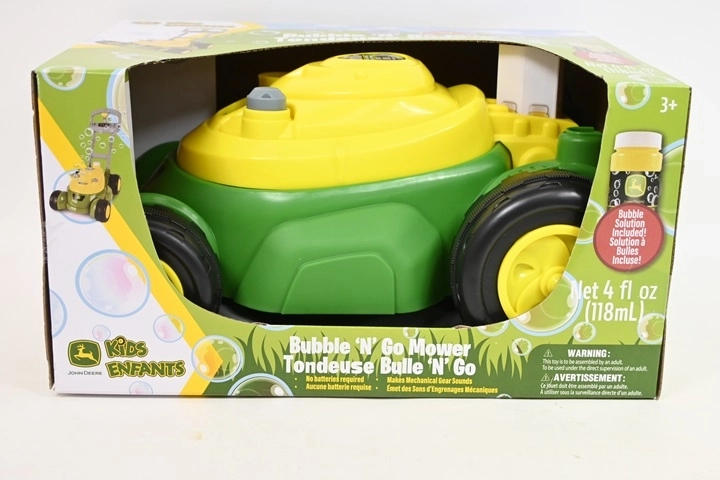 TOMY John Deere детска косачка за балончета