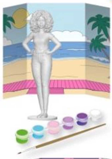 Paints and accessories included