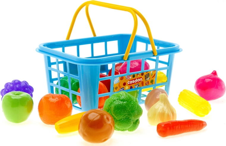 Colorful set of fruit and vegetables
