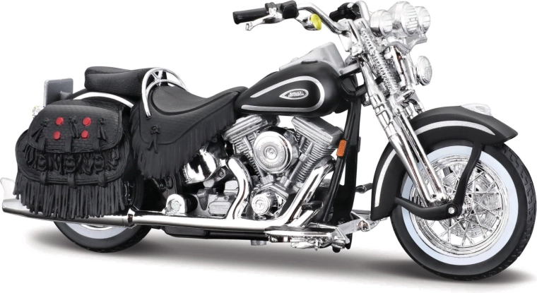 Maisto Harley-Davidson 1999 FLSTS Heritage Softail Springer черен 1:18