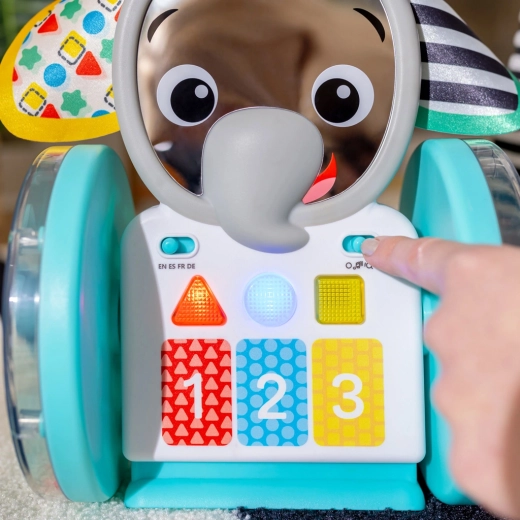 Learning with music, lights, and 4 languages