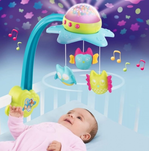 Calming melodies and intelligent sound sensor