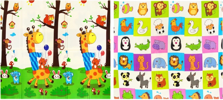 Двустранен дизайн, който забавлява децата