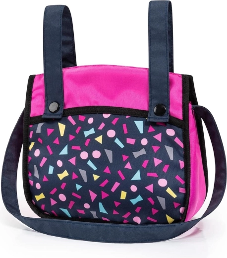 Zippered bag and storage basket for accessories