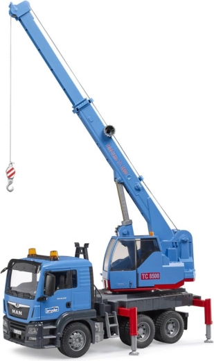 Functional crane for realistic play