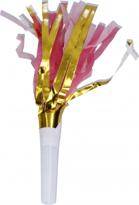 Paper party blowouts with cat motif, 6 pcs