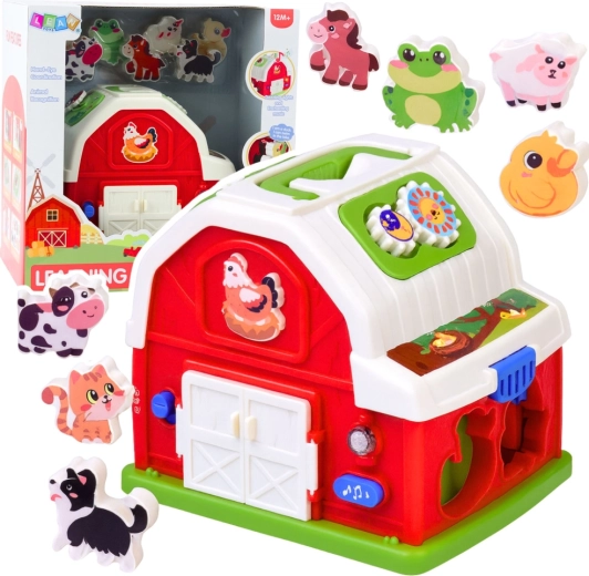 Interactive Farm – Musical Barn with Animals and Lights
