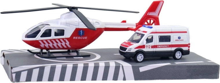 Action-packed rescue missions with a helicopter