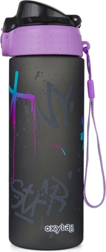 Бутилка за пиене OXY Click 600 мл graffiti girl