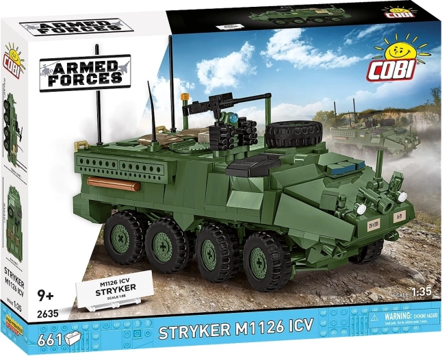 COBI Armed Forces брониран транспортьор Stryker M1126 ICV 1:35 (661 части)