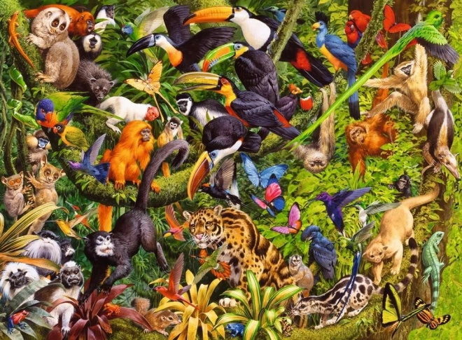 Ravensburger puzzle Tropical Rainforest XXL 200 pieces