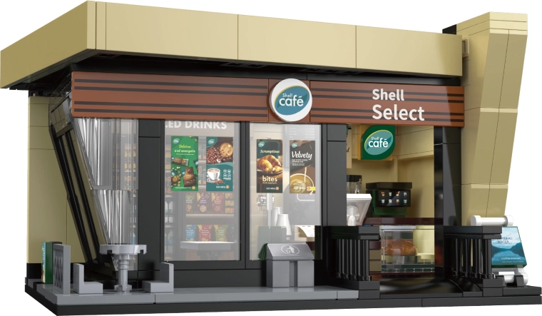 Автентична визия на Shell Café