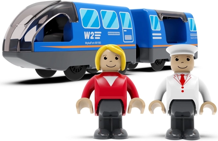 2Kids Toys електрически градски влак син