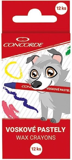 Восъчни пастели CONCORDE 12 цвята