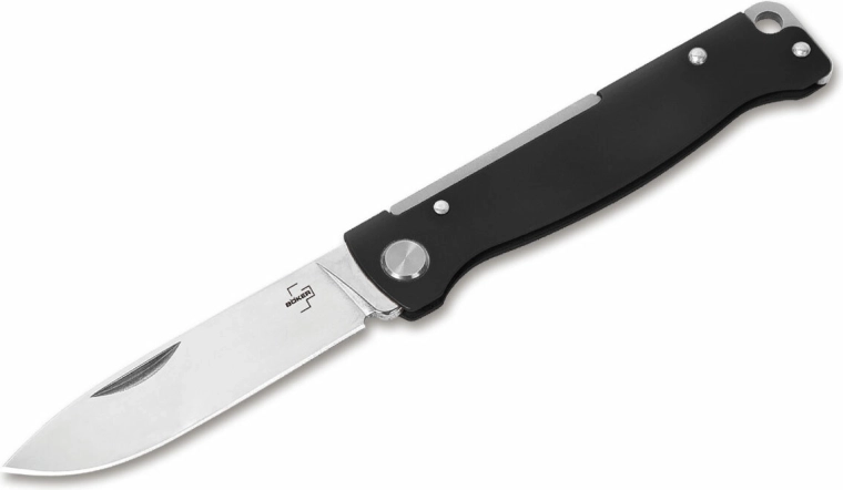 Böker Plus Atlas Black folding pocket knife 6.7 cm
