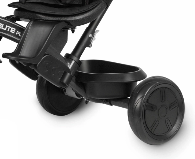Practical rear storage space
