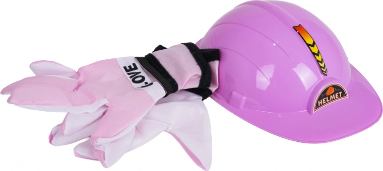 Предпазна каска и ръкавици