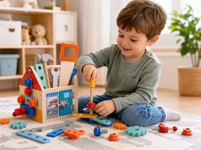 Fine-motor practice in a playful way