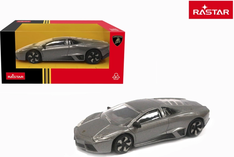 Rastar Lamborghini Reventon car model grey 1:43 - 1 piece