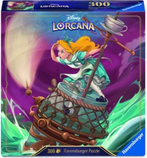Пъзел Ravensburger Disney Lorcana: Алиса в Страната на чудесата – 300 части