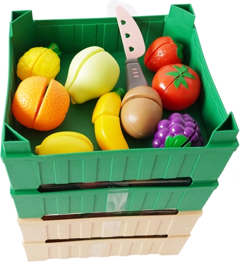Colorful vegetables for play and learning