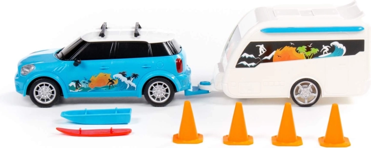 Detachable caravan for versatile play