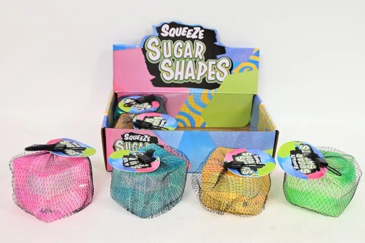 Soft Squeeze Cube 7 cm - 1 piece