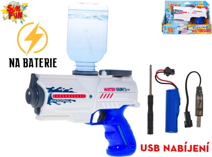 Sun Fun electric water gun with rechargeable battery 200 ml