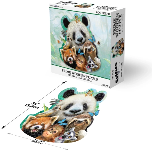 Дървен пъзел Африка 300 части PRIME 3D