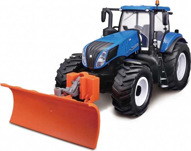 Maisto RC трактор New Holland с гребло и светлини 2,4 GHz