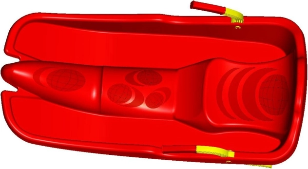 Червени шейни Boby Turbojet