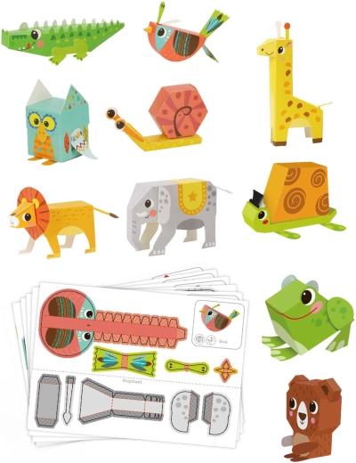 10 animals to assemble