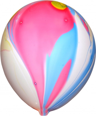 Inflatable Rainbow Balloons 30 cm - Set of 10