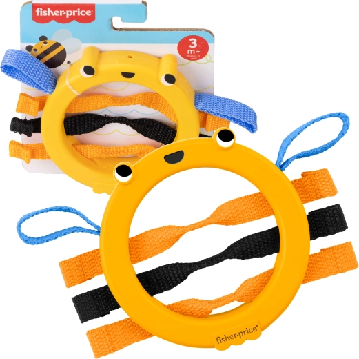 Sensory ring and rattle for babies FISHER-PRICE Bee