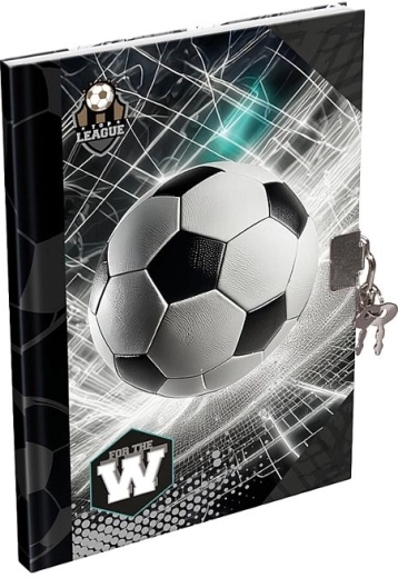 Таен дневник A5 LizzyCard Top League с катинар
