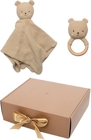 Jabadabado baby gift set – teddy bear