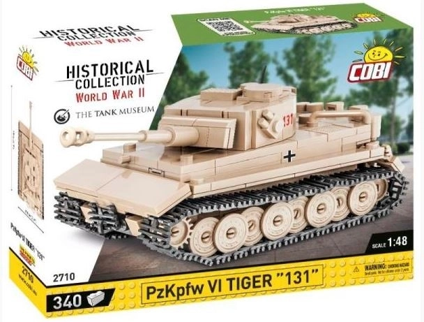 Конструктор танк PzKpfw VI TIGER 131 в мащаб 1:48