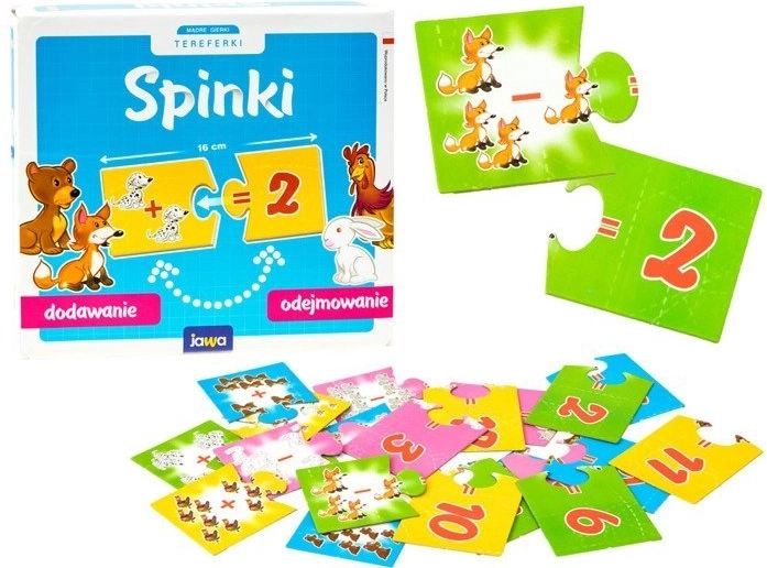 JAWA образователна игра SPINKI – събиране и изваждане