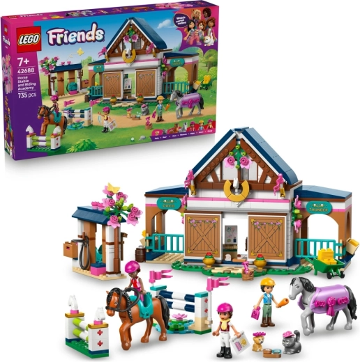 LEGO Friends конюшня и академия по езда