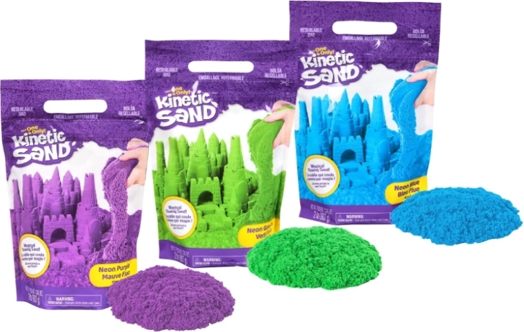 Spin Master Kinetic Sand Colour Sand – цветен кинетичен пясък (асортимент)