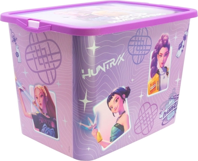 Storage box K-pop: Demon Hunters 23 l purple