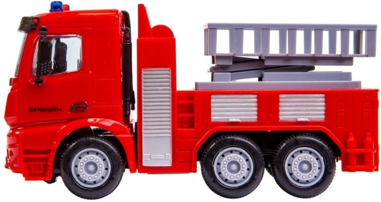 Detailed fire truck for kids’ play