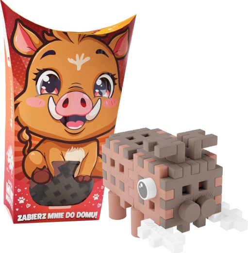 Mini Waffle Pocket Pets Building Set – Wild Boar