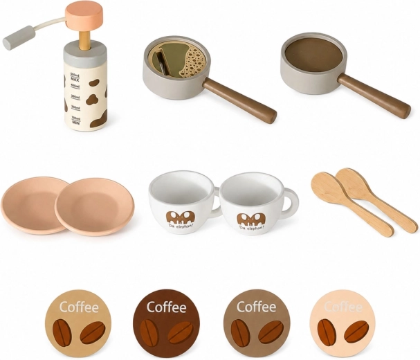 Plenty of accessories for barista play