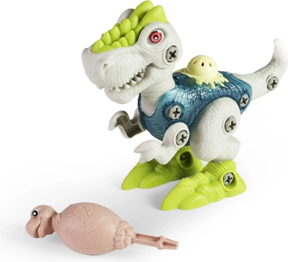 Screw-Assembly Dinosaur with Light and Sound